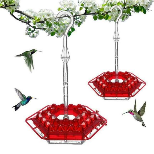 Hexagonal Bird Feeder - Coneflower Design for Gardens & Patios