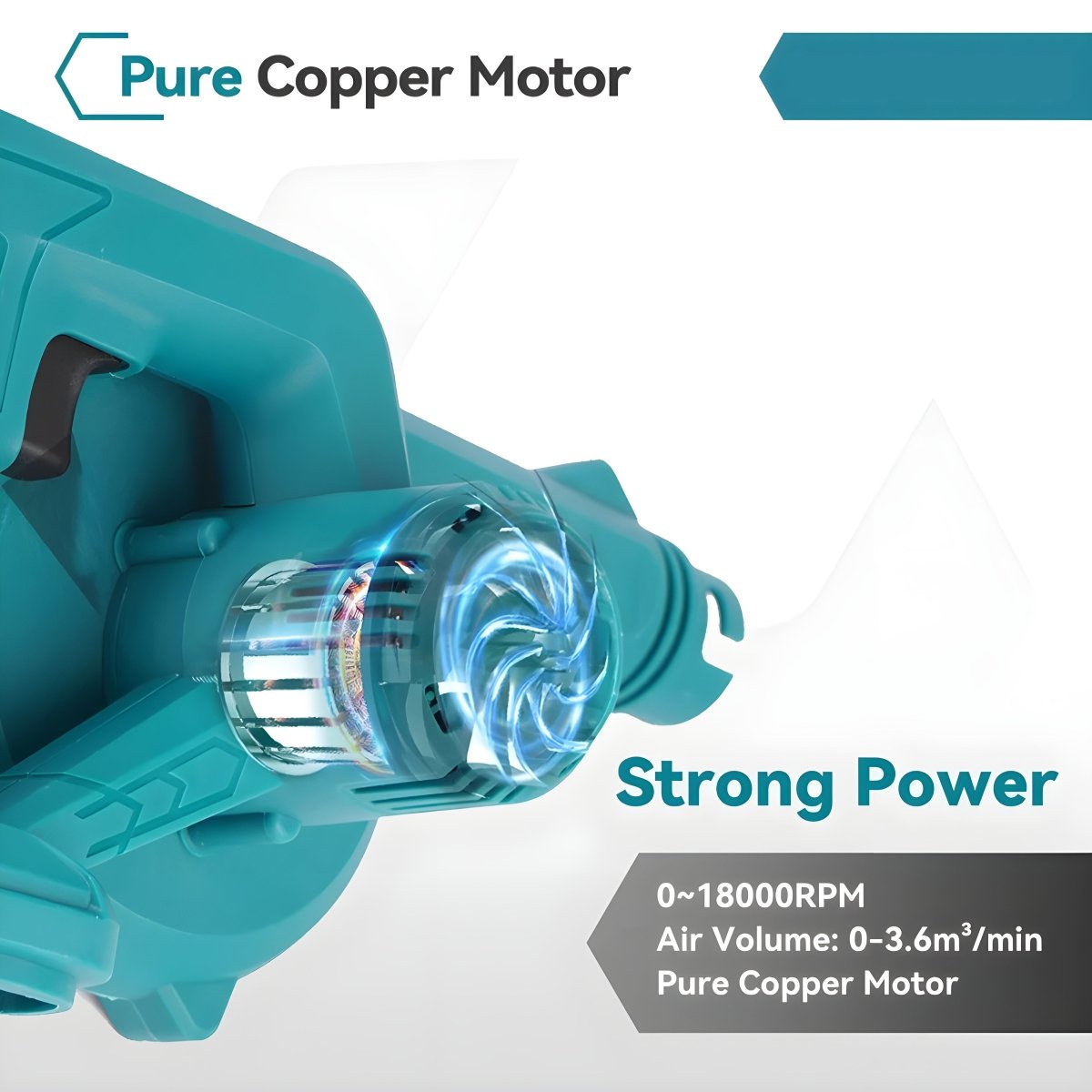 2 - in - 1 Cordless Electric Leaf & Dust Blower / Vacuum – 18V/21V Battery Powered - Small Pet Homes