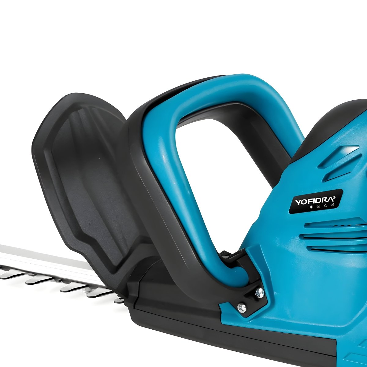 Cordless Hedge Trimmer (2000W) – Electric and Battery Operated – 510mm Blade, 18V Compatible - Small Pet Homes