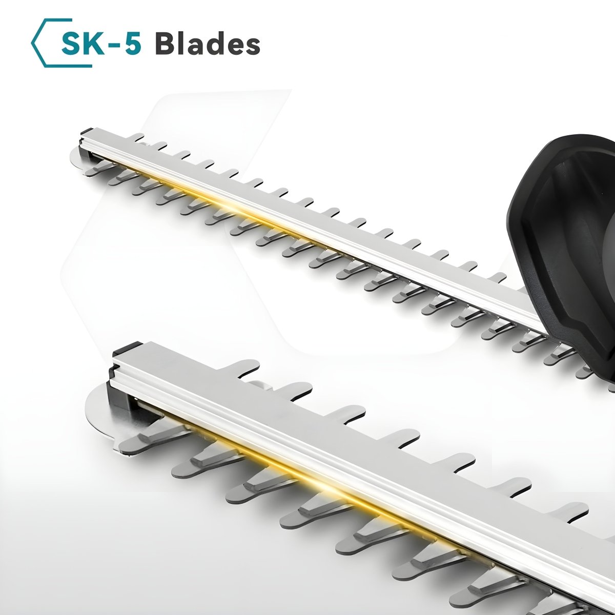 Cordless Hedge Trimmer (2000W) – Electric and Battery Operated – 510mm Blade, 18V Compatible - Small Pet Homes