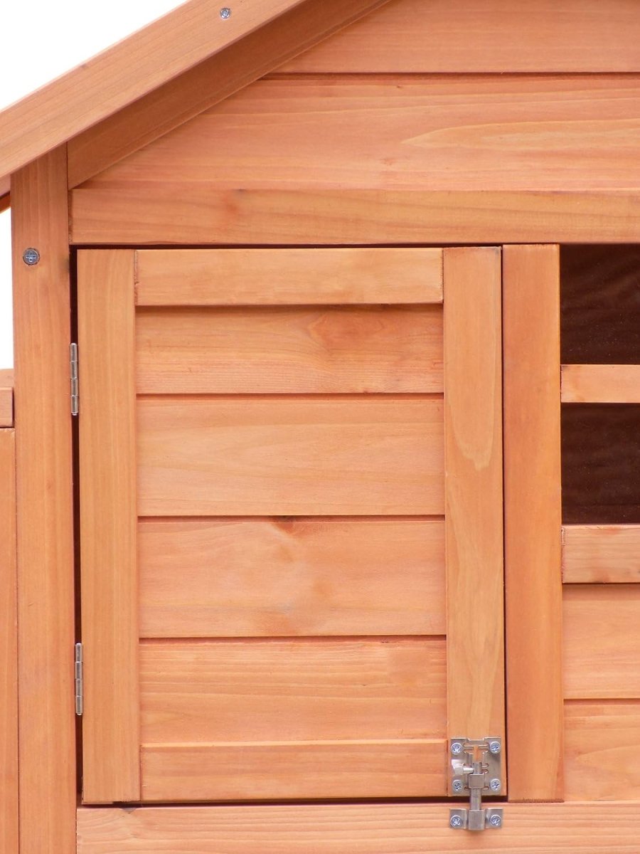 Durable Small Wooden Hen House with Run – Chicken Coop for Small Chickens - Small Pet Homes