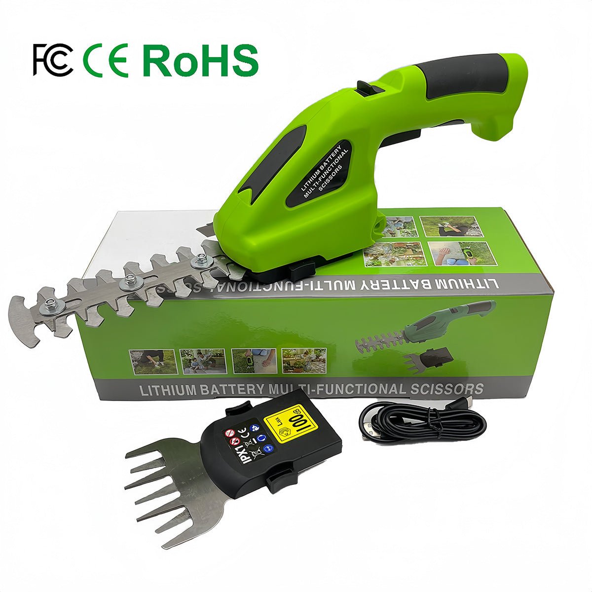 Electric Dual - Purpose Hedge & Pruning Shears - Small Pet Homes