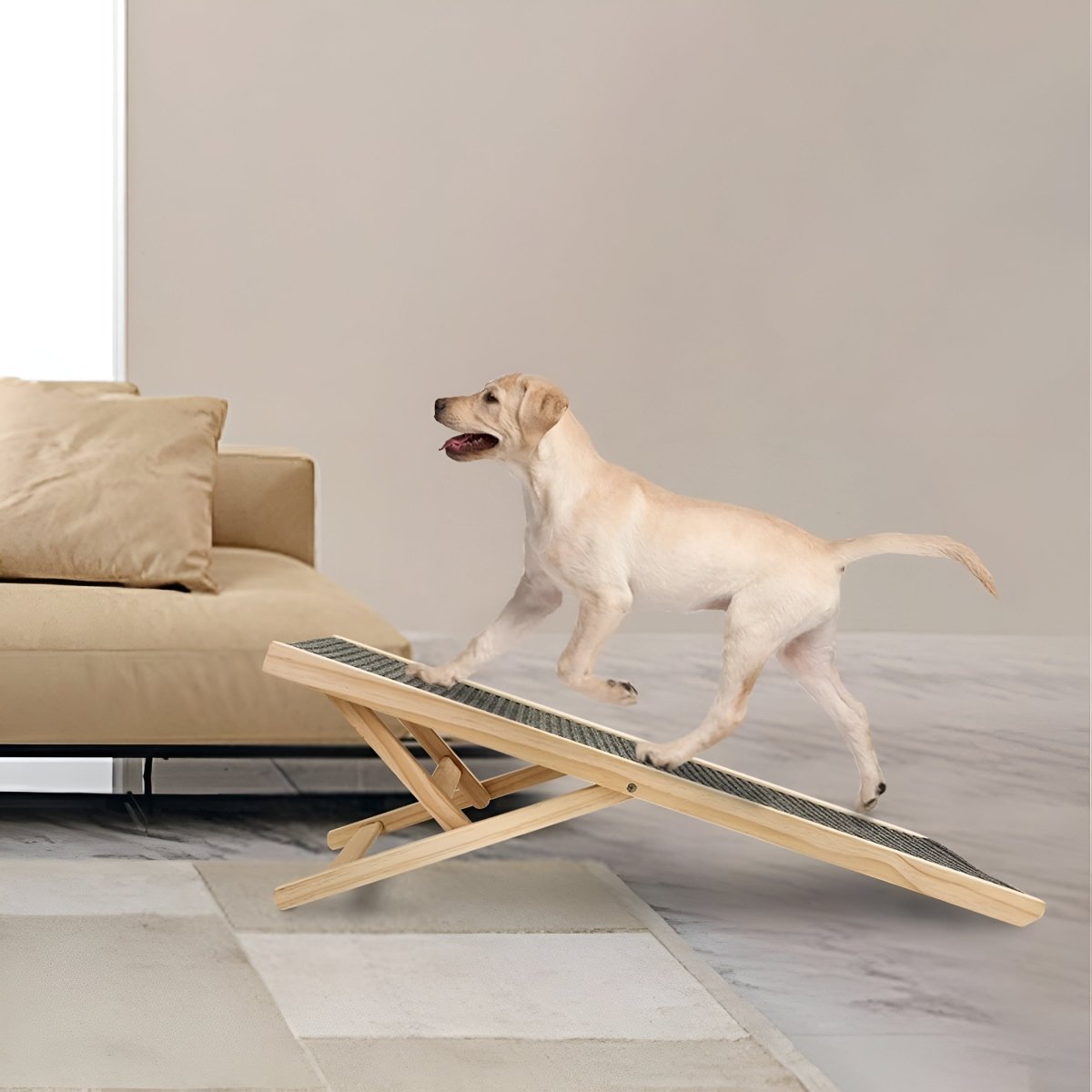 Foldable Dog Ramp for Cars, Beds & Couch – Travel - Ready Access for Pets - Small Pet Homes
