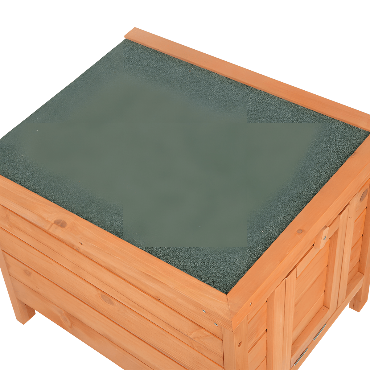 High - Quality Wooden Rabbit Hutch - Weatherproof, Easy Access, and Raised Design - Small Pet Homes
