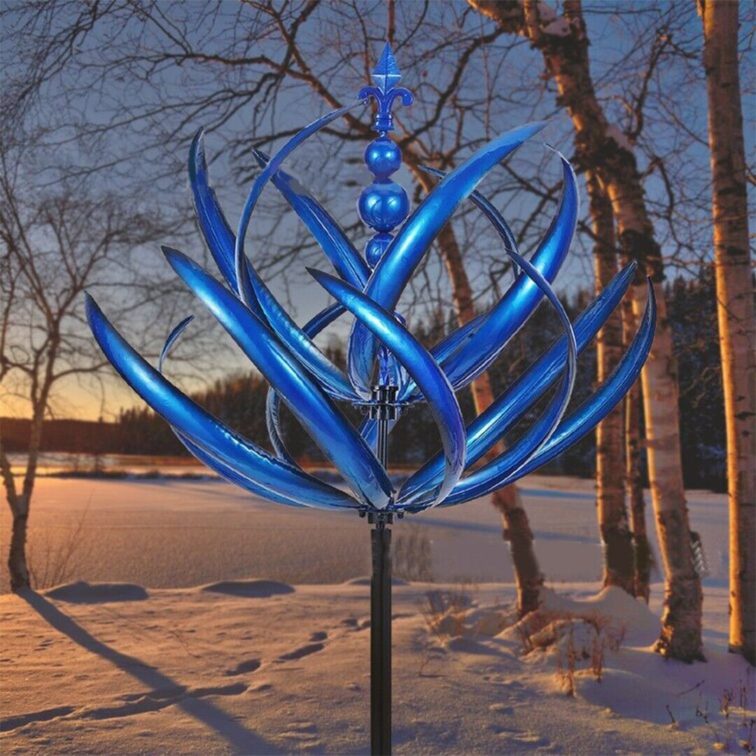 Home Fashion Personality Metal Rotating Windmill - Small Pet Homes