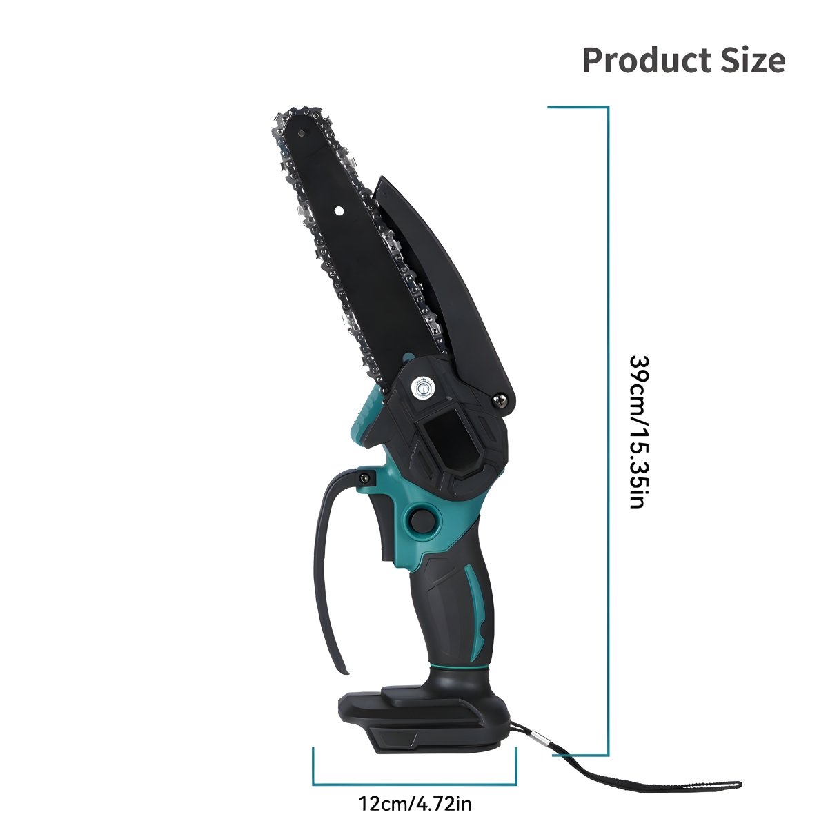 Mini Cordless Electric Chainsaw - Battery Powered Pruning & Wood Cutting Tool - Small Pet Homes