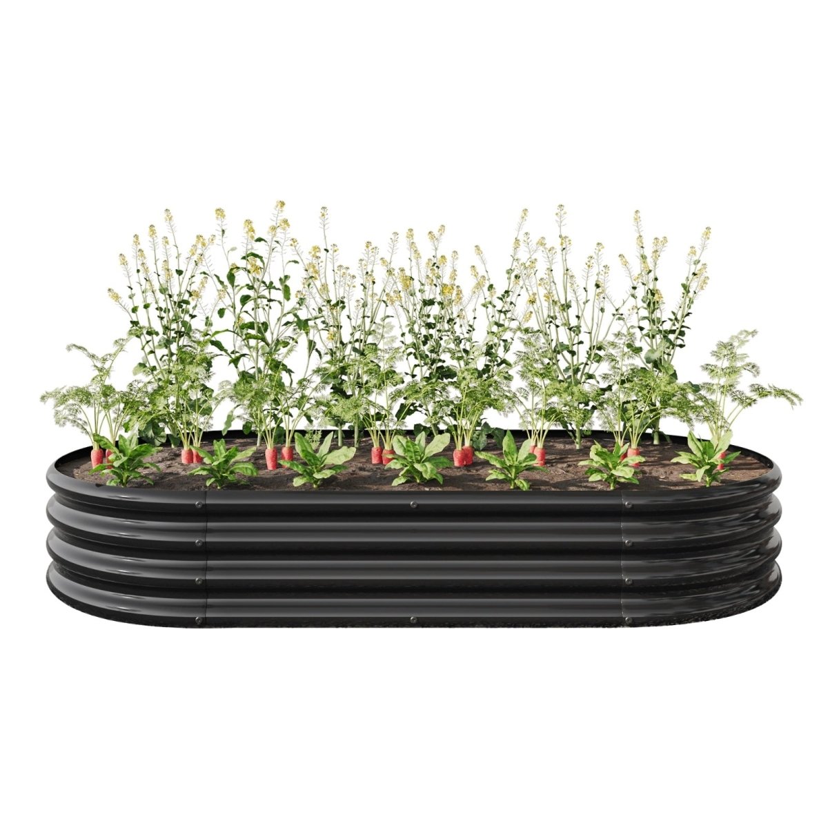Outdoor Raised Metal Planter Bed - Small Pet Homes