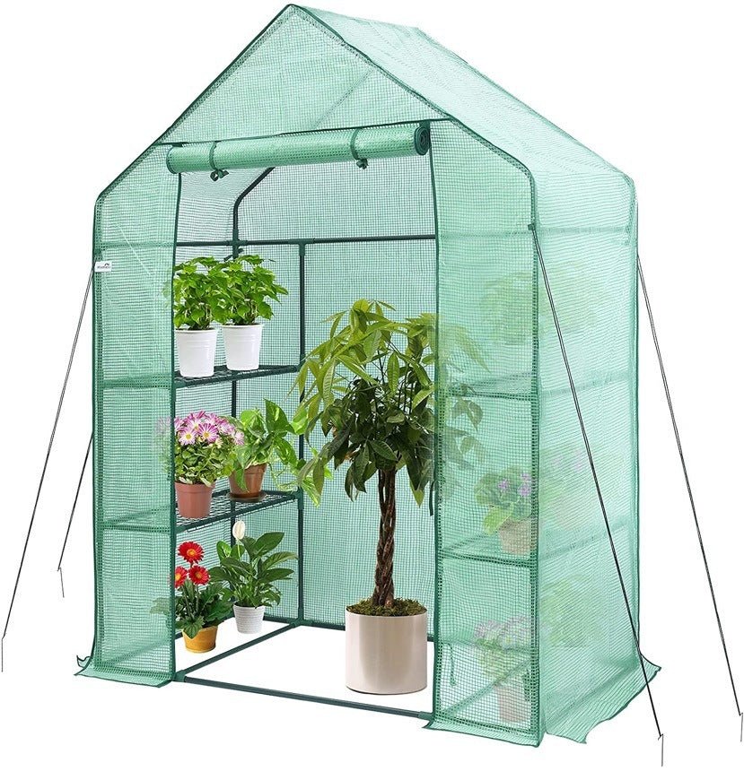 PE Cover Drawer - type Greenhouse Flower Stand - Small Pet Homes