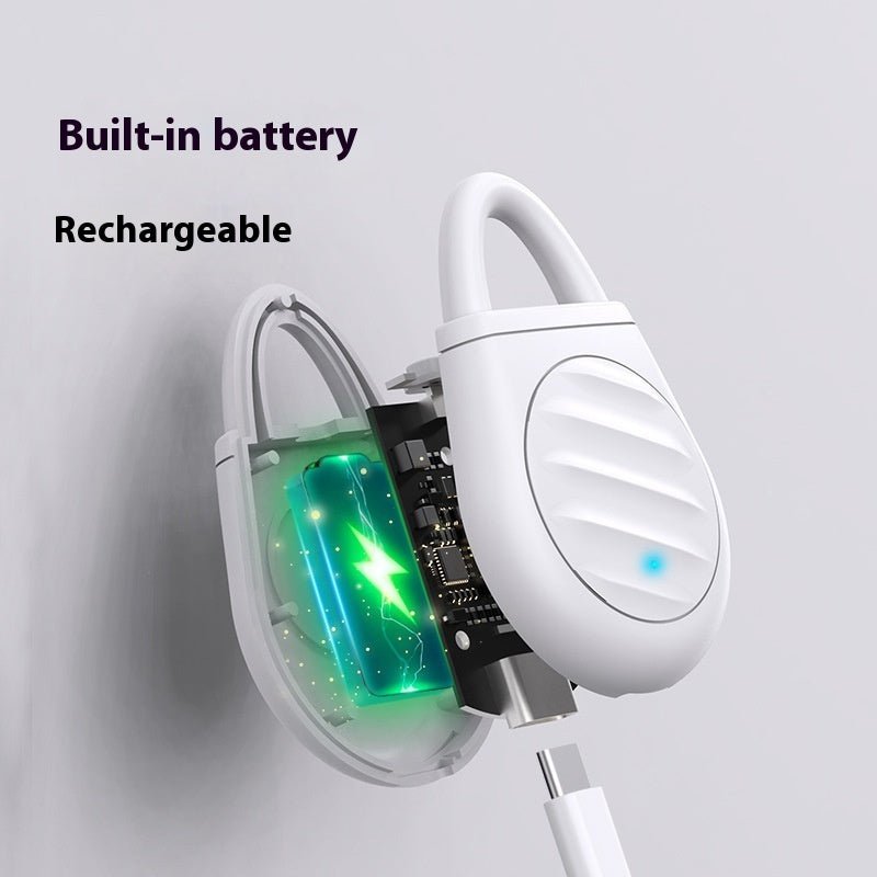Rechargeable Ultrasonic Animal Repeller – Motion Sensor Pest Deterrent with LED Flash & Sound - USB - C Included - Small Pet Homes