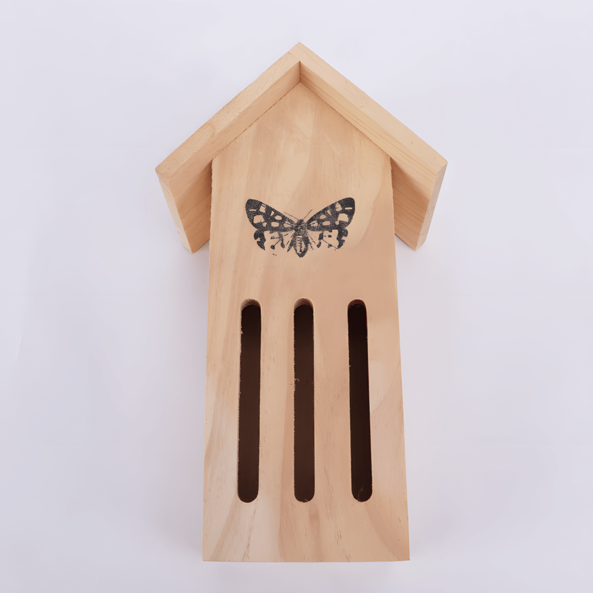 Wooden Butterfly House - Natural Pine Garden Enclosure for Butterflies - Small Pet Homes