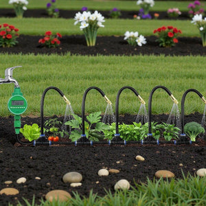 10M DIY Automatic Irrigation Sprinkler Kit - Automatic Plant Watering System - Small Pet Homes