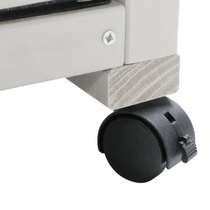 2 - Story Wooden Guinea Pig Hutch with Ventilated Fence, Removable Cleaning Tray & Skylight - Small Pet Homes