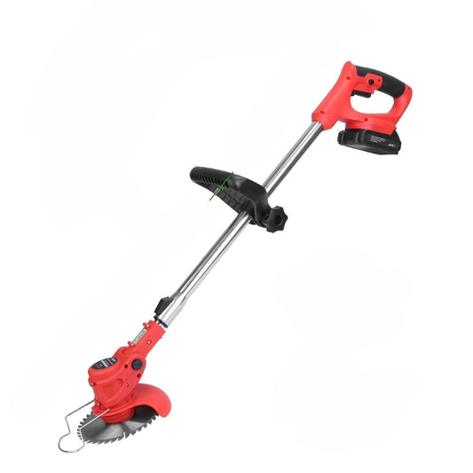 Adjustable Battery Operated Telescopic Weed Trimmer - Powerful Cordless Weed Eater - Small Pet Homes