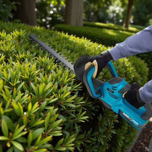 Cordless Hedge Trimmer (2000W) – Electric and Battery Operated – 510mm Blade, 18V Compatible - Small Pet Homes
