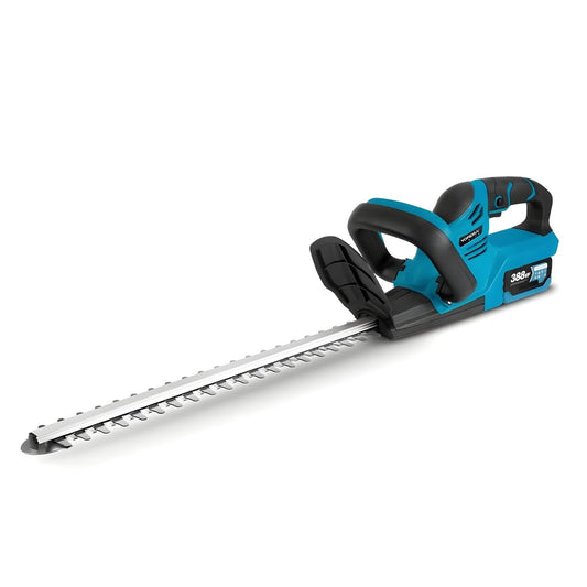 Cordless Hedge Trimmer (2000W) – Electric and Battery Operated – 510mm Blade, 18V Compatible - Small Pet Homes