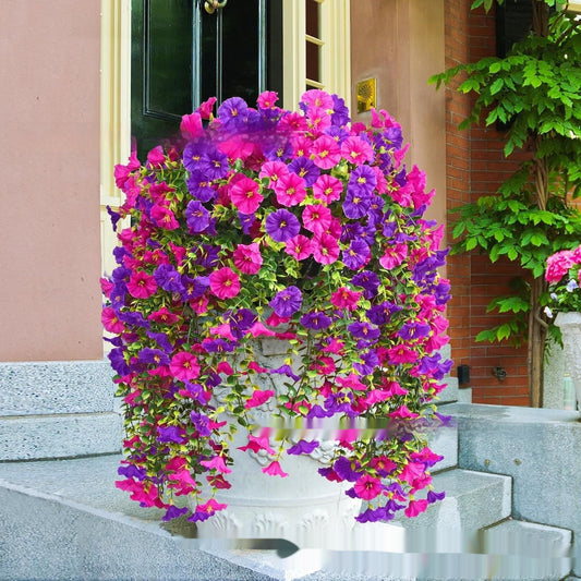 Morning Glory Wall Hanging Rattan Decorative Outdoor