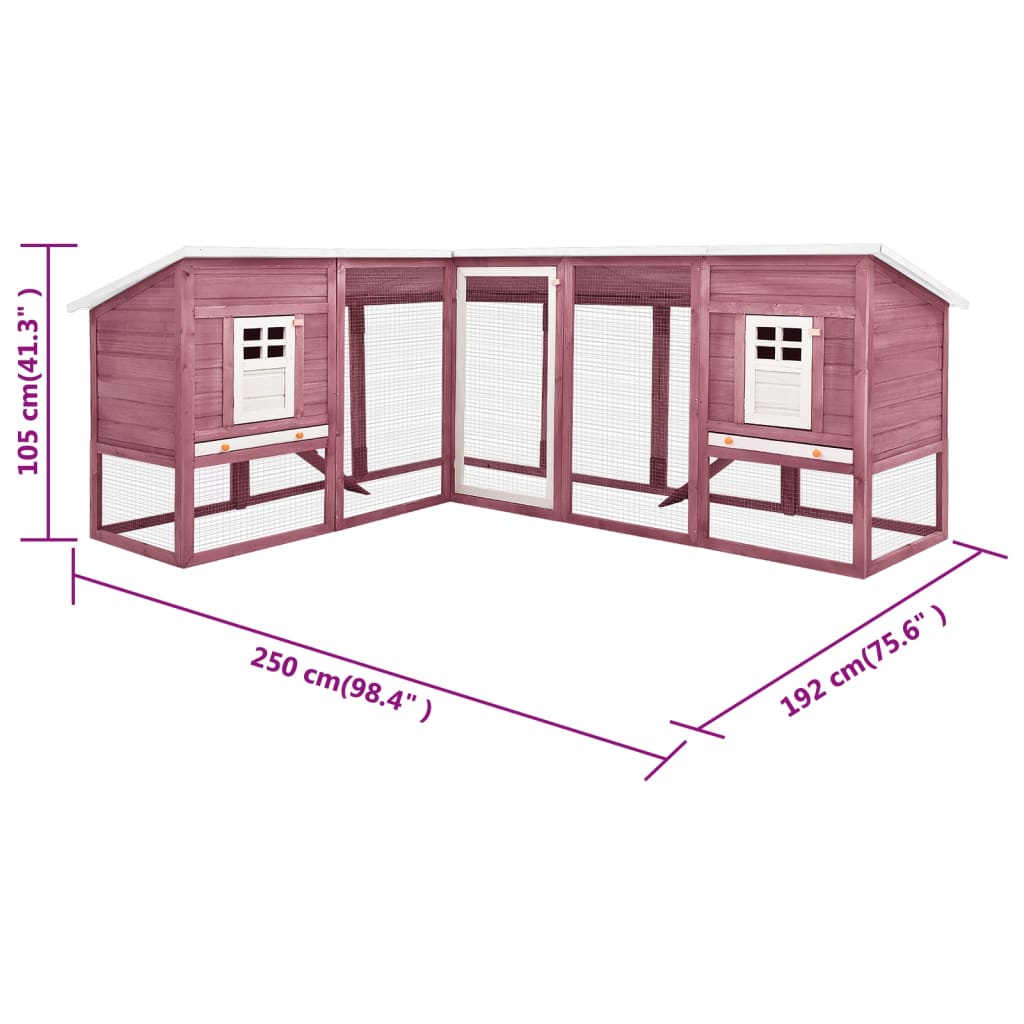 Extra Large Wooden Rabbit Hutch - Spacious (XL), Weather - Resistant with Non - Slip Ramps - Small Pet Homes