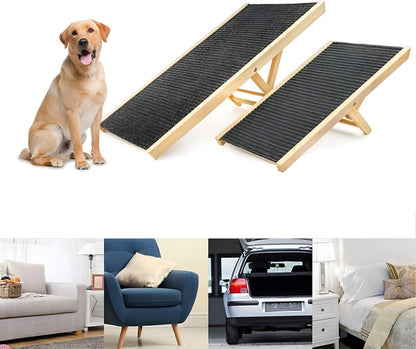 Foldable Dog Ramp for Cars, Beds & Couch – Travel - Ready Access for Pets - Small Pet Homes