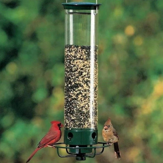 Metal Hummingbird Feeder with Cage - Small Pet Homes
