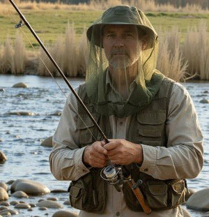 Outdoor Anti - Mosquito Fishing Hat - Small Pet Homes
