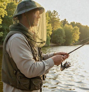 Outdoor Anti - Mosquito Fishing Hat - Small Pet Homes