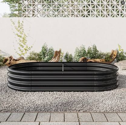 Outdoor Raised Metal Planter Bed - Small Pet Homes