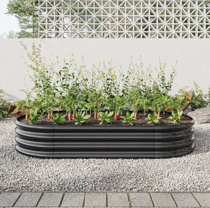 Outdoor Raised Metal Planter Bed - Small Pet Homes