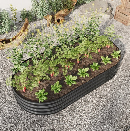 Outdoor Raised Metal Planter Bed - Small Pet Homes