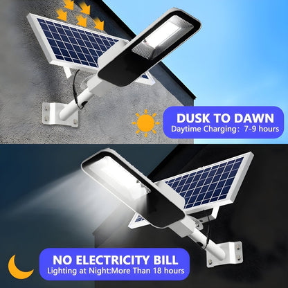Outdoor Solar Powered Flood LED Light for Street & Garden - Waterproof & Energy Efficient - Small Pet Homes