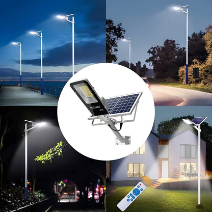 Outdoor Solar Powered Flood LED Light for Street & Garden - Waterproof & Energy Efficient - Small Pet Homes