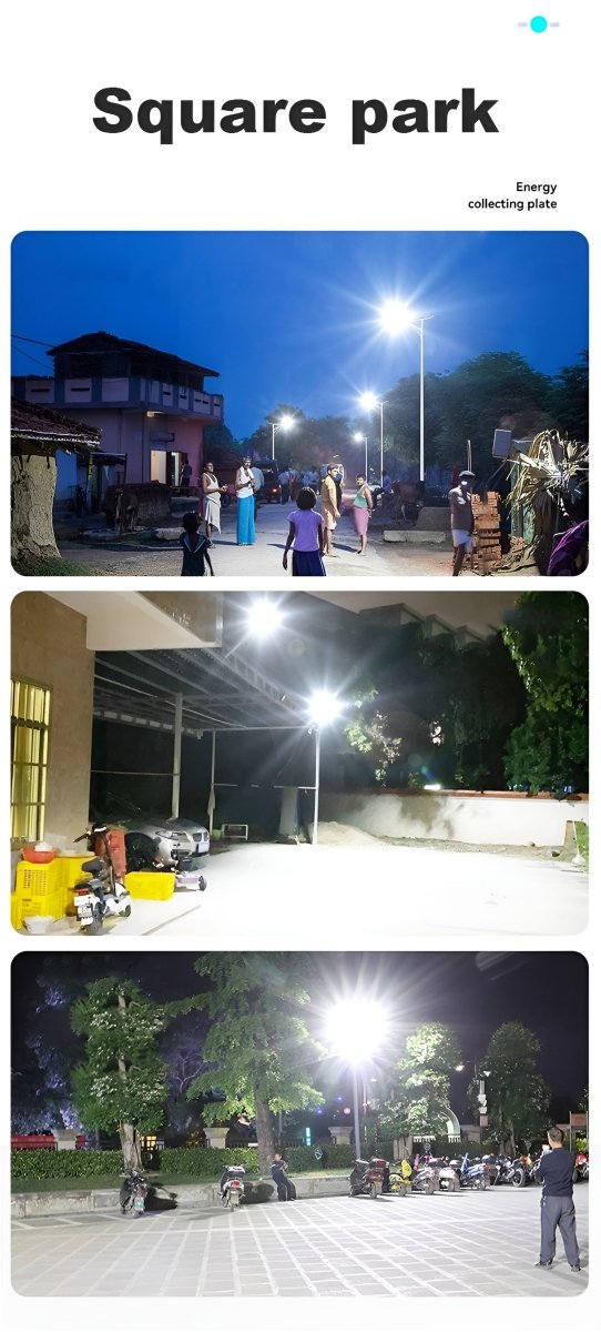Outdoor Solar Powered Flood LED Light for Street & Garden - Waterproof & Energy Efficient - Small Pet Homes