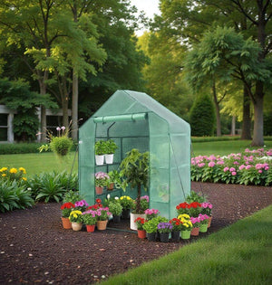 PE Cover Drawer - type Greenhouse Flower Stand - Small Pet Homes