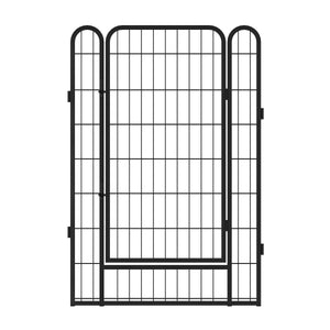 Portable Dog Exercise Pen with Door for Indoor and Outdoor Use - Small Pet Homes