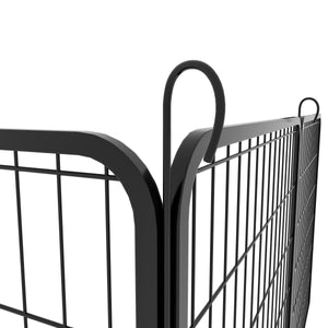 Portable Dog Exercise Pen with Door for Indoor and Outdoor Use - Small Pet Homes