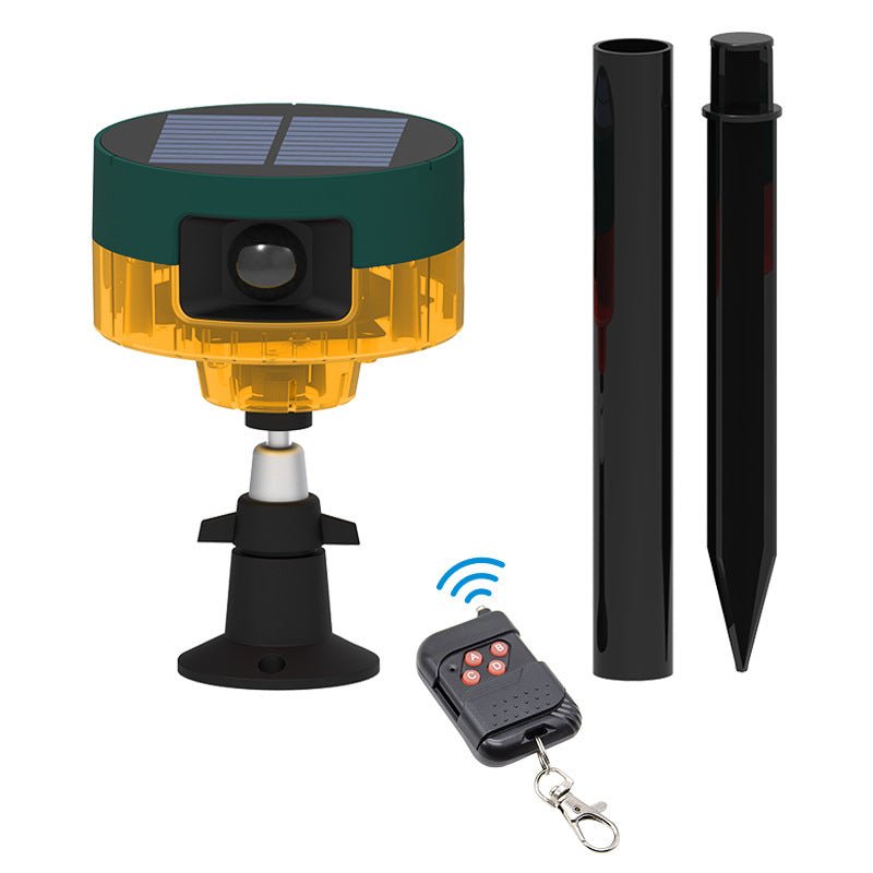 Solar Alarm Plug - in 360 Degrees Infrared Sensor - Small Pet Homes