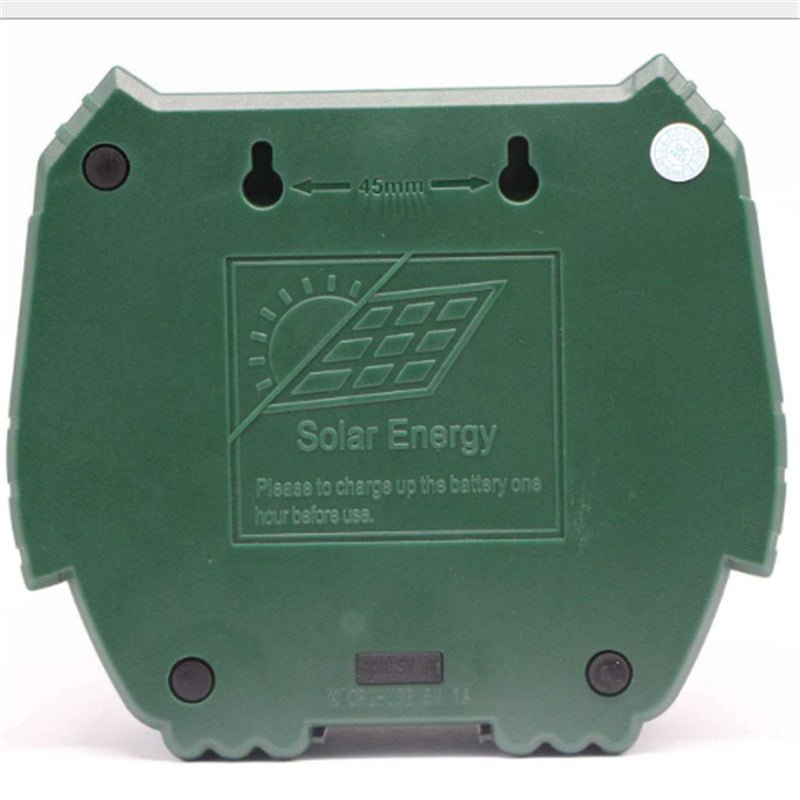 Solar Ultrasonic Animal Repeller – Motion Sensor Pest Deterrent for Dogs, Deer, Squirrels & Woodpeckers - Small Pet Homes