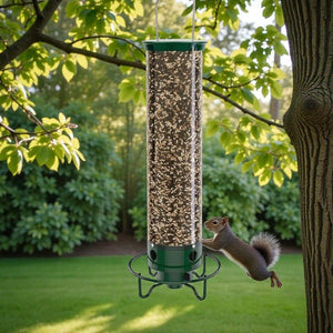 Spinning Squirrel Proof Bird & Hummingbird Feeder - Small Pet Homes