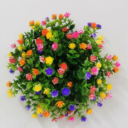 Spring Garland for Front Door – Artificial Floral Greenery for Porch, Mantel & Wedding Decor - Small Pet Homes